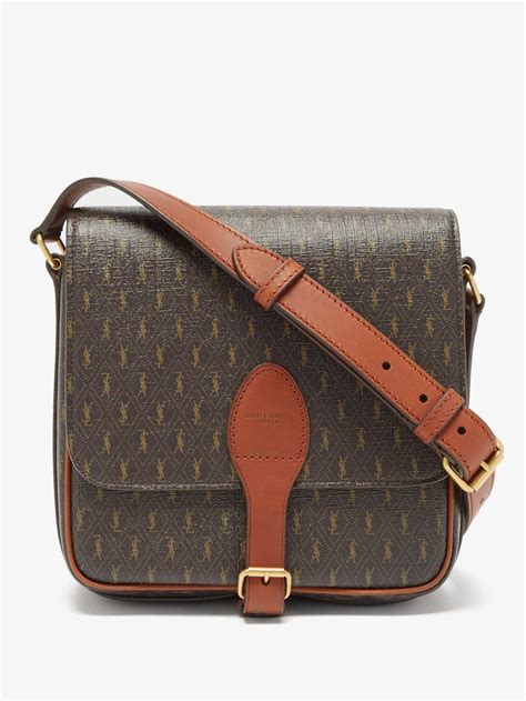 ysl bag brown y|ysl brown crossbody bag.